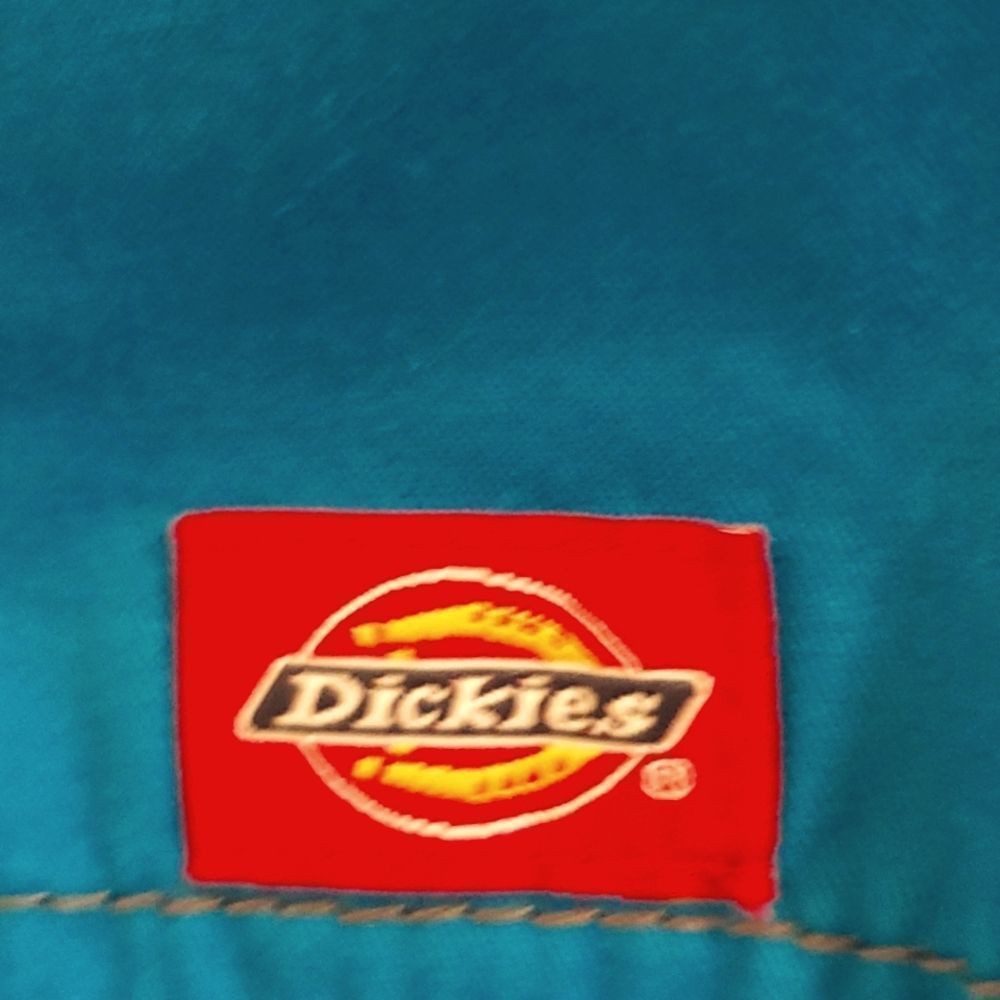 Dickies Turquoise Utility Scrubs Top Large - Picture 6 of 7